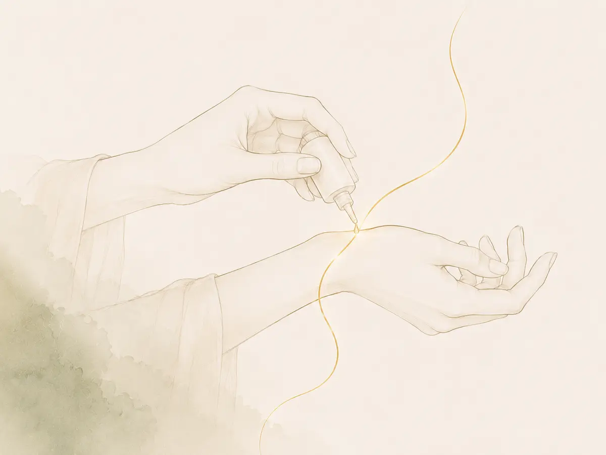 Illustration de cosmétiques Lavylites dans un univers naturel et lumineux